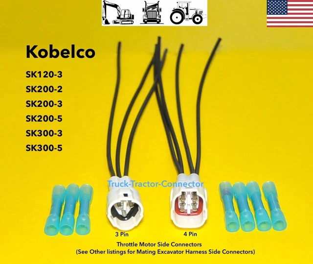 KIMISS Interrupteur D'Allumage Tracteur Avec Pré-Chauffage + Tableau Moteur Pour Kobelco SK200-3 SK200-5 SK120-5 - Clé Étanché