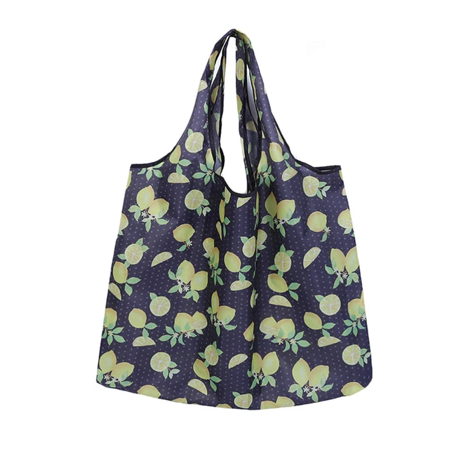 1 Umweltfreundliche Tasche Polyester 2-in-1 Faltbare Einkaufstasche