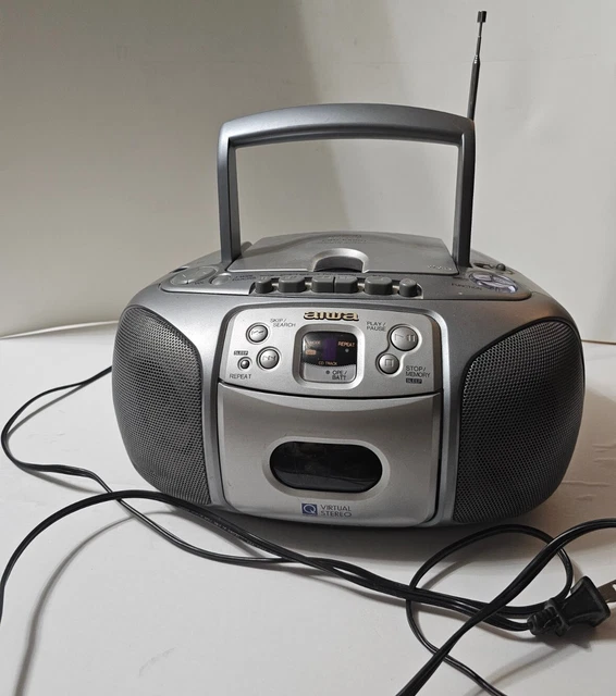 VINTAGE GENERAL ELECTRIC GE 74956B AM FM Clock Radio Cassette Recorder £20.74 PicClick UK