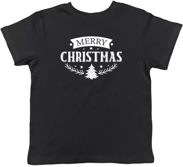 Merry Christmas Xmas Childrens Kids T-Shirt Boys Girls Gift