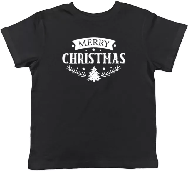 T-shirt Buon Natale bambini bambini ragazzi ragazze regalo