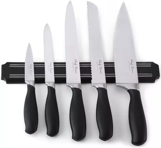 Chef Remi Magnetic Knife Holder -Easy To Mount Strip/Safeguard Your Knives