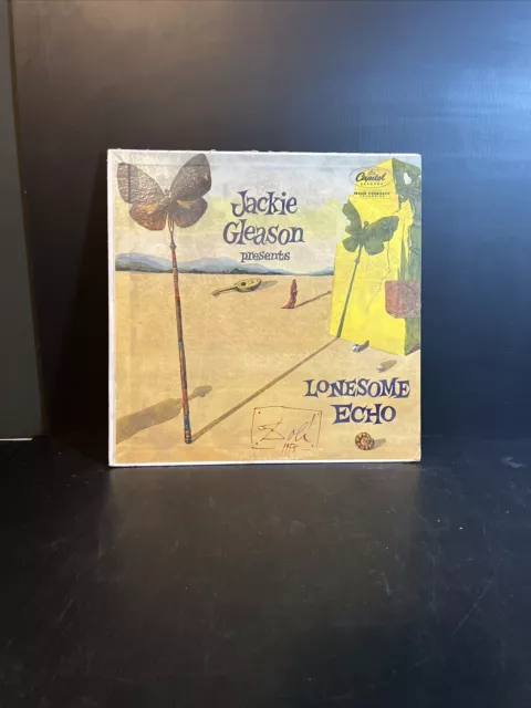 JACKIE GLEASON presents lonesome echo LP Vinyl Record Salvador Dali Art Cover