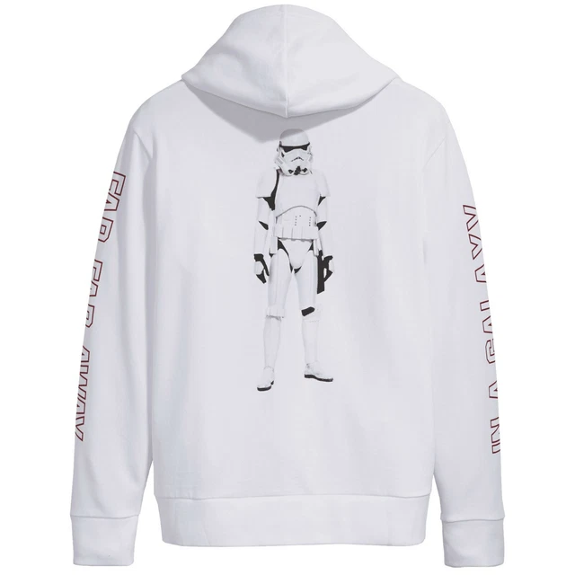 Levis x Star Wars White Stormtrooper Hoodie Mens XL Limited Ed Hooded Sweatshirt