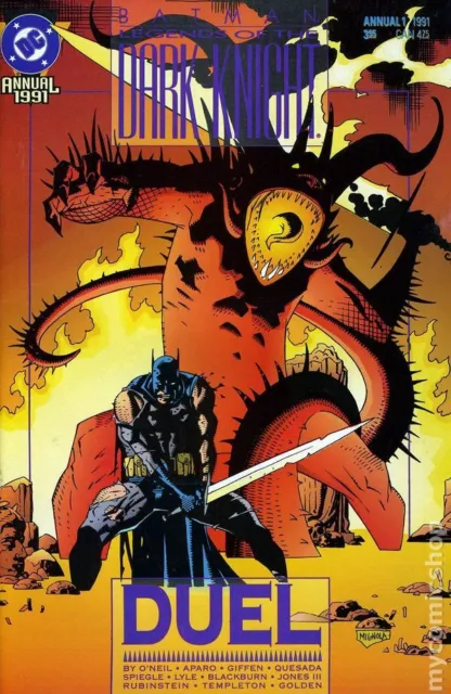 Batman Legends of the Dark Knight Annual #1 NM 1991 Stock Image