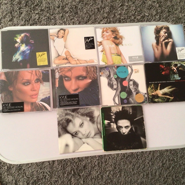 KYLIE MINOGUE LOT of 10 CD singles including enhanced see pics