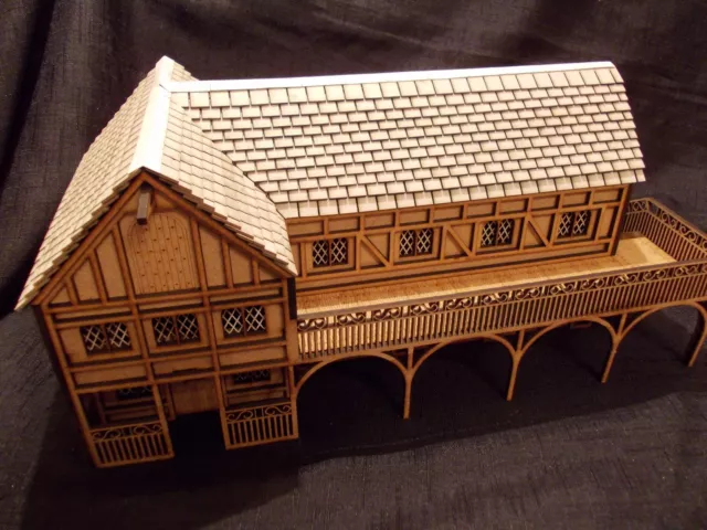 Wargame Scenery Tudor  Fantasy Storehouse Kit For  Warhammer Style