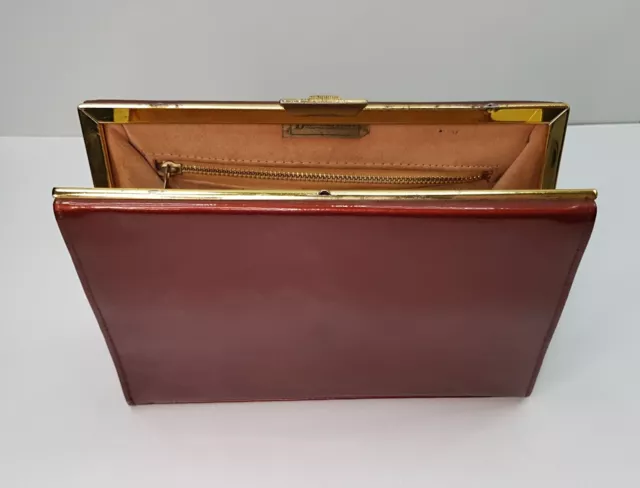 DEBROYAL DEBENHAMS LADIES Womens Patent Leather Clutch Bag Retro Designer Purse 11.89 PicClick UK