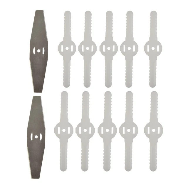 Ersatzmesser Trimmer Klinge Freischneider Für Rasenmäher Gras 10+2 Stk