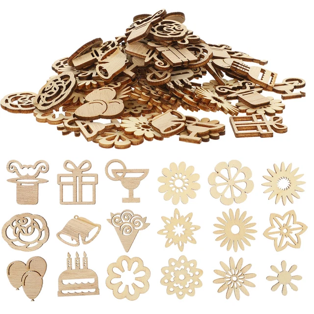 100pcs DIY COUVERSES DE BOI