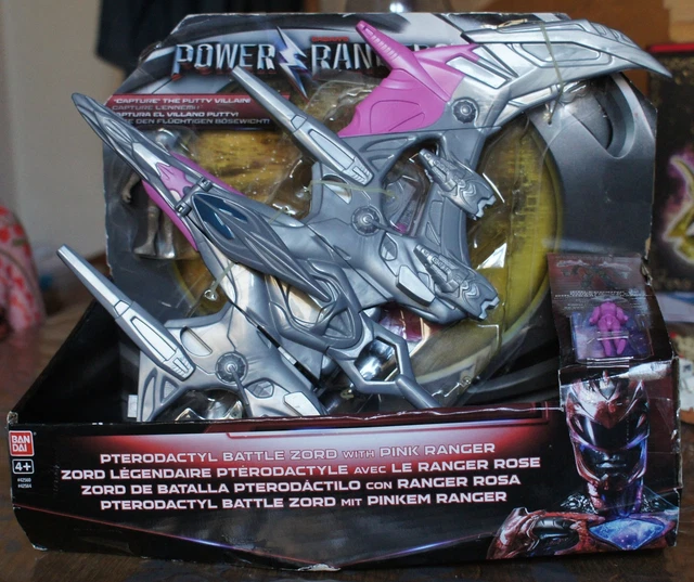 LOT POWER RANGERS-CHARGE Dino MEGAZORD, Ptérodactyle-Dino Cycle