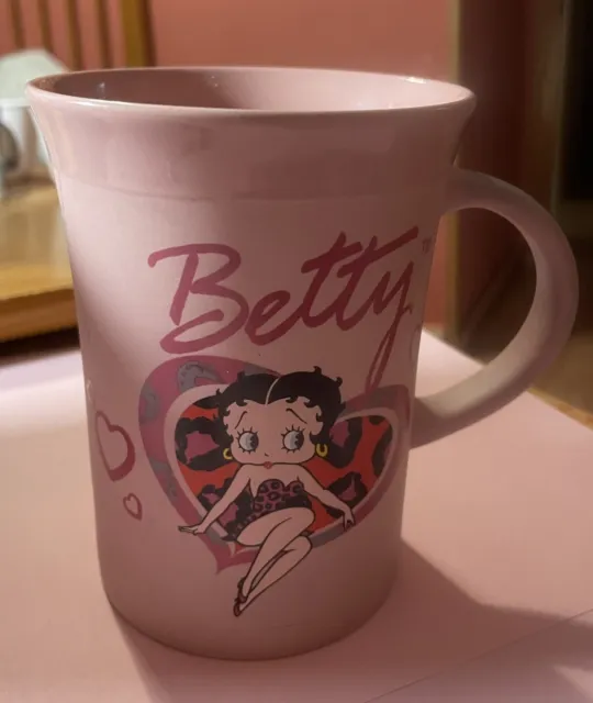 Vintage Pink Betty Boop Mug 2000