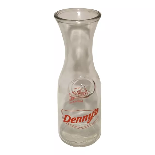 Denny's Minute Maid Juice Bottle 1 Liter Glass bottle