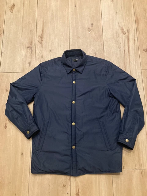 Steven Alan Shirt Jacket Coach Jacket Navy Size Small Men’s
