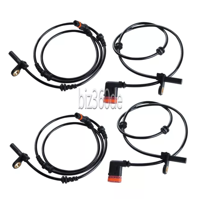 4x ABS Sensor Raddrehzahlregler vorne hinten für 2007-2010 Mercedes W216 W221