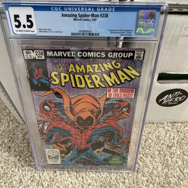 Amazing Spider-Man #238 CGC 5.5 1st Appearance Hobgoblin Romita Jr. Art!
