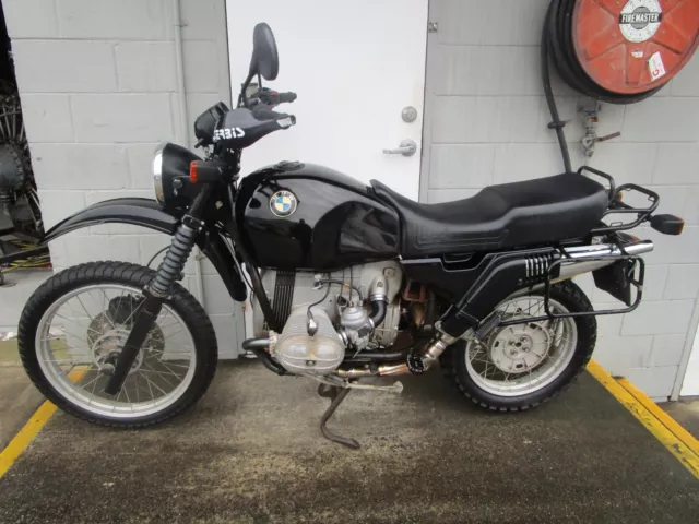BMW R100GS, rides well, classic upgrades, rare Model