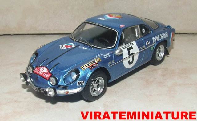 SPARK MODEL ALPINE A110 N.2 MONTE CARLO 1971 J.P.NICOLAS-C.ROURE 1:43 EUR 97,50 - FR