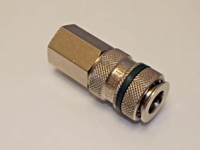 17 Series, Schrader, Parker, PCL PF  Compatible Quick release Female coupling