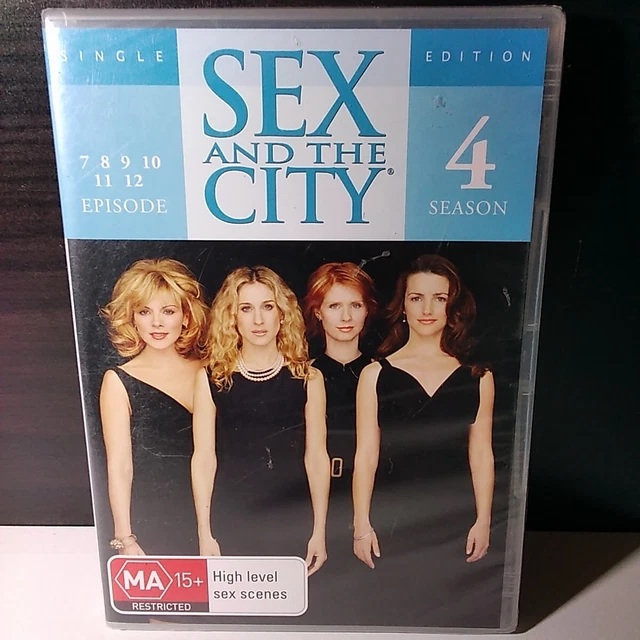 Sex & The City Season 4 Episodes 7-12 (DVD) Region 4 Aus Release New & Sealed