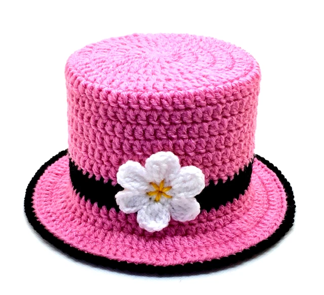 Gehäkelter Klopapierhut In Braun-Weiß - Lustige Baddekoration Und Auto-Deko