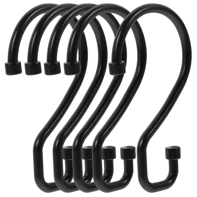 12 Pcs Zinc Alloy Shower Rings Curtain Clamps Curtain Hook Metal Hangers Towel