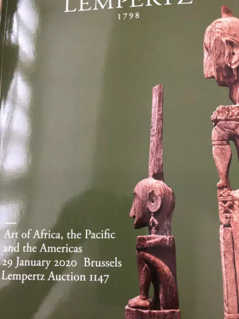 Lempertz  Art of Africa  Pacific Americas  Tribal Auction 1147    2020 Brussels