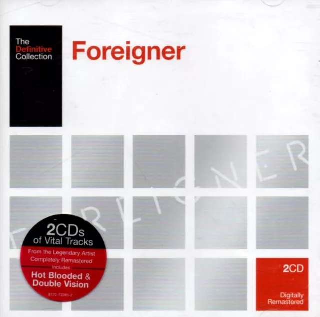 Foreigner – The Definitive Collection (2 CD-Set Atlantic 8122-73385-2) 2006