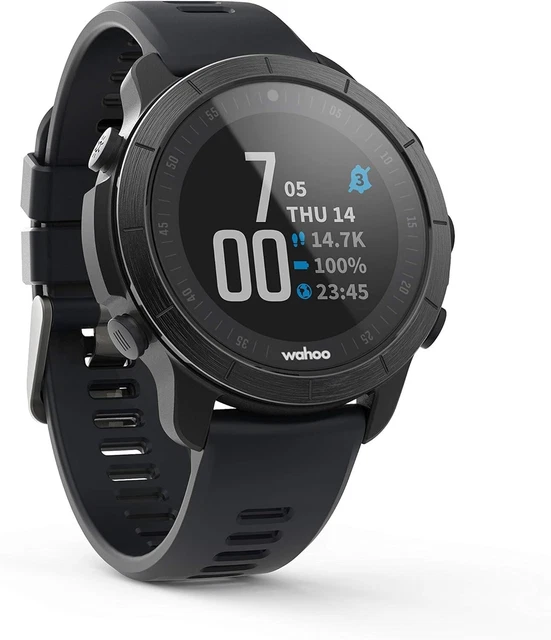 WAHOO ELEMNT RIVAL SMART SPORTS WATCH - Black - A107U