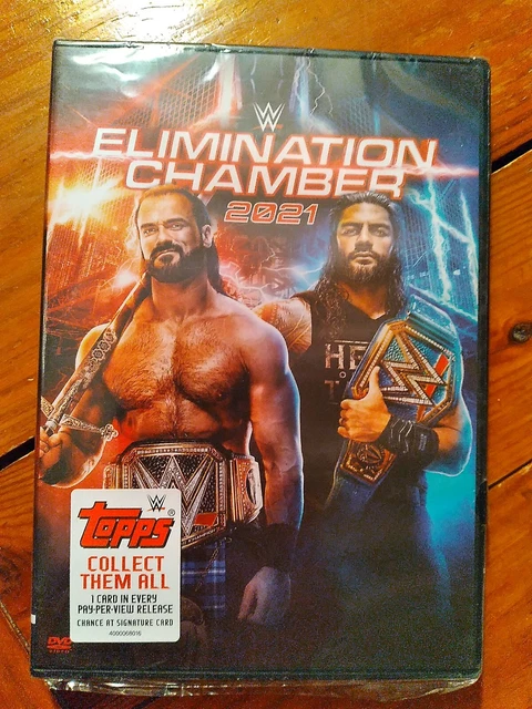 WWE: Elimination Chamber 2021 (DVD) - 2021 - Brand New