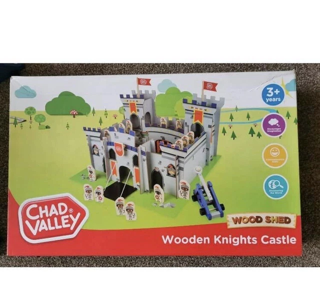 Chad Valley Girls Wooden Castle Chad Valley Large Wooden Knights