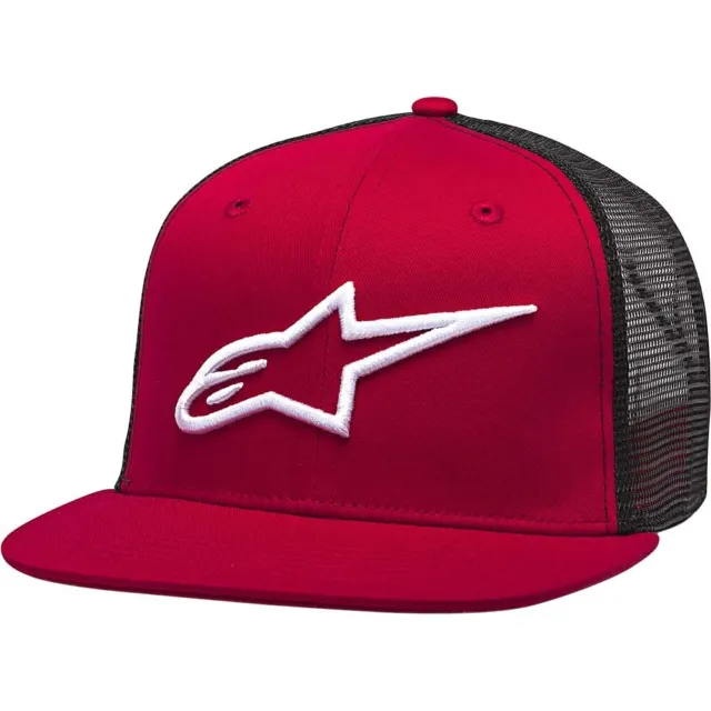 ALPINESTARS ASTARS Corp Trucker Hat Red/Black AS2581003301000 One Size Fits Most