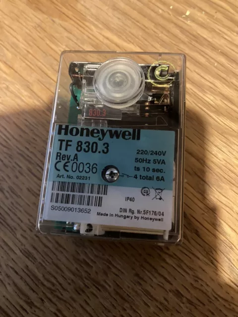 Honeywell  Satronic TF830.3 Rev A  Control Box