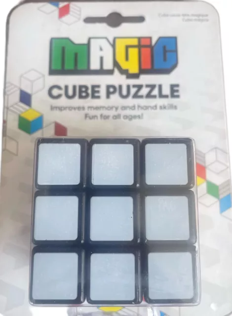 Magic Cube 3x3x3 Puzzle Smooth Speed Rubix Rubics Rubik Toy Gift 5cm Size