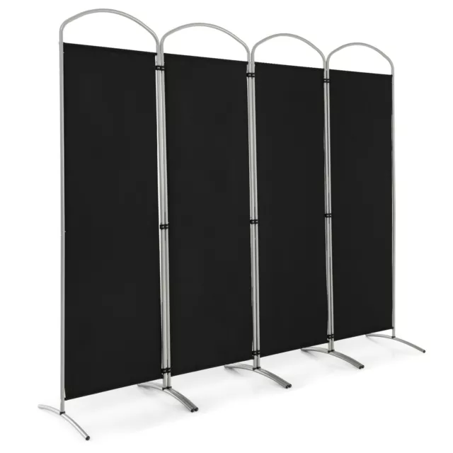 Giantex 4 Panels Folding Room Divider Tall Fabric Privacy Screen Protection