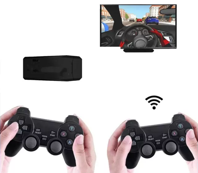 Console Retro Mini Tv Game Stick 4K HD Portatile M8 2.4G VideoGiochi Integrati 2