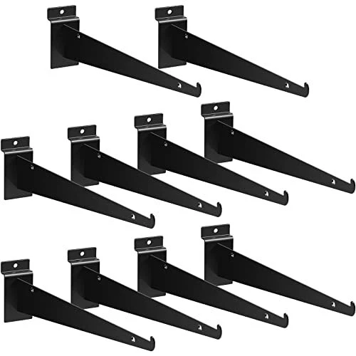Slatwall Knife Shelf Bracket Shelf Brackets for Slatwall 12 Inch Shelf Bracke...