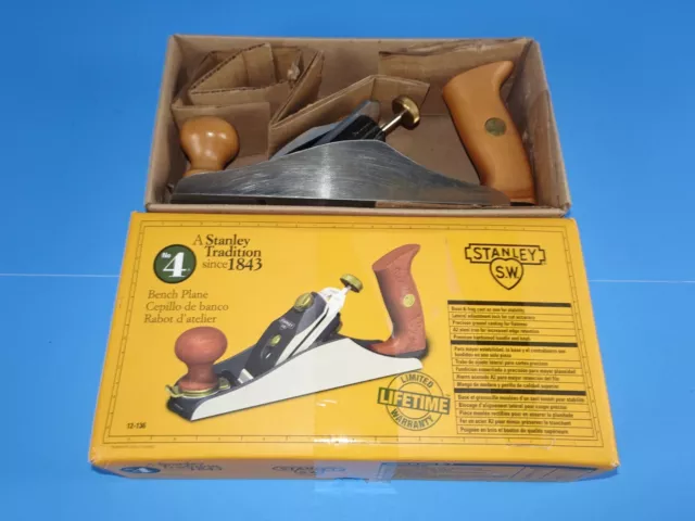 Stanley Sweetheart No. 4 Smoothing Bench Plane SF 43