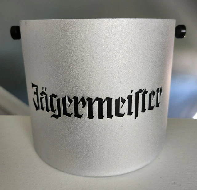 Jagermeister Ice bucket With Removable Black Plastic Liner