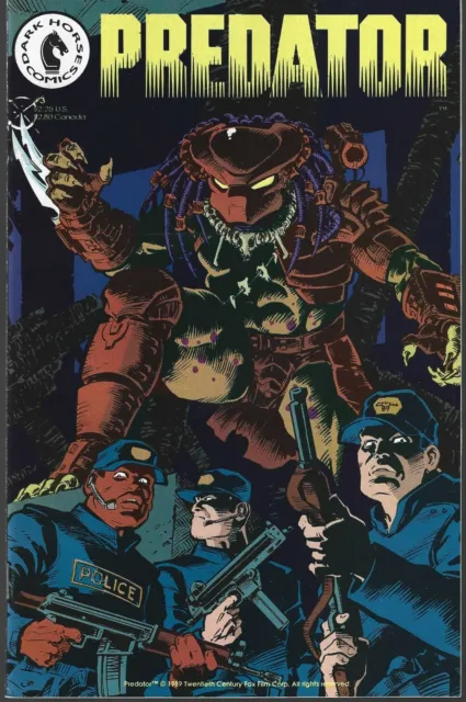 Predator #3 (Vf/Nm) Dark Horse Comics, His 1St Comic Series!