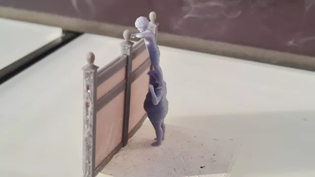 Figurine  enfants mateurs au 1/43 en résine 3D à peintre