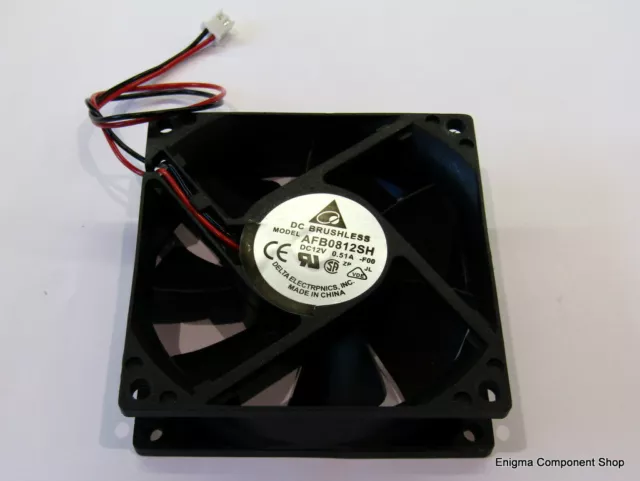 General USe Case/Computer Fan 12V, 80mm Fan. UK Seller - Fast Dispatch.