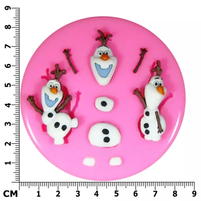 Disney Frozen Olaf Silicone Mould by Fairie Blessings