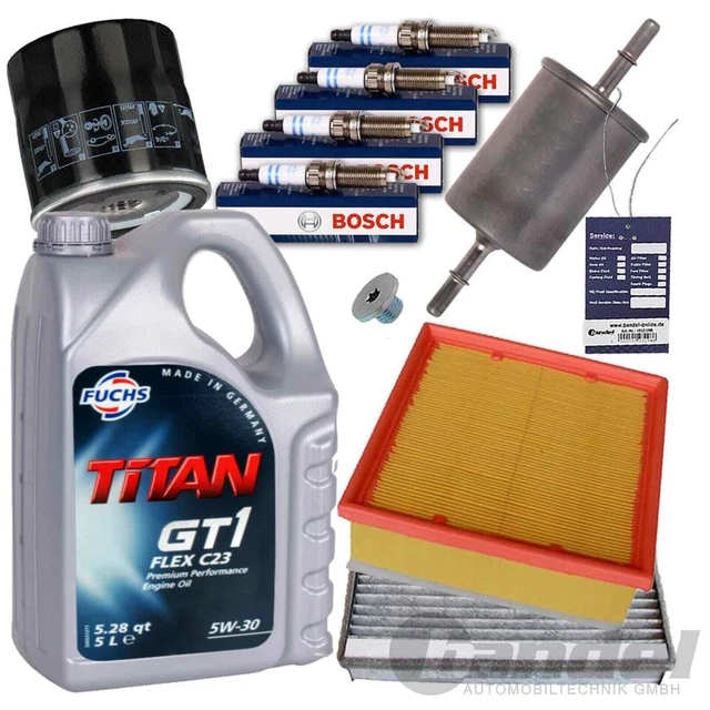 Kit Entretien Moto Kawasaki ER-6N 650 - Filtre Air, Filtre Huile, Bougies - 2009-2011