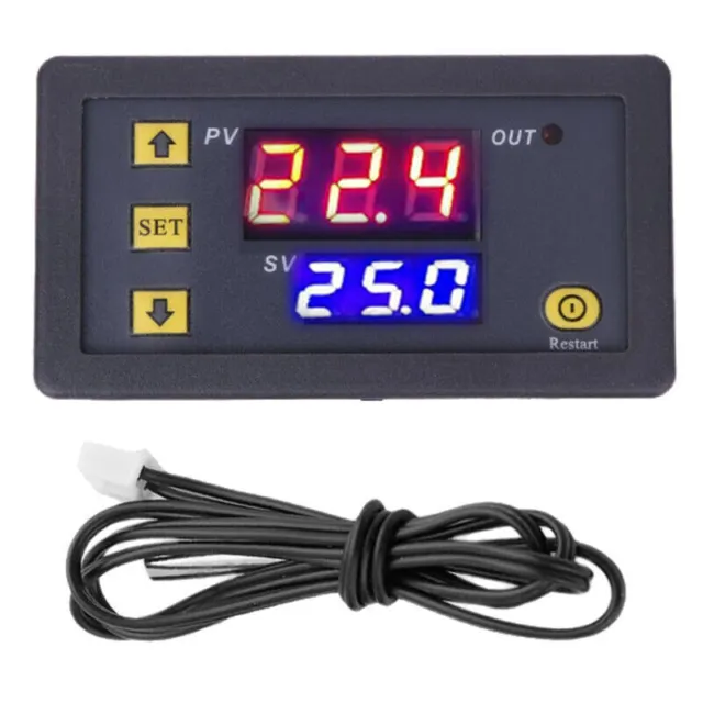 W3230 110-220V Thermostat Temperaturregelung Schalter Regler Thermometer mit LED