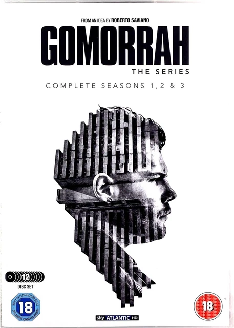 Gomorrah: The Complete Seasons 1, 2 & 3 (12 DVD Set) Region 2 UK New & Sealed