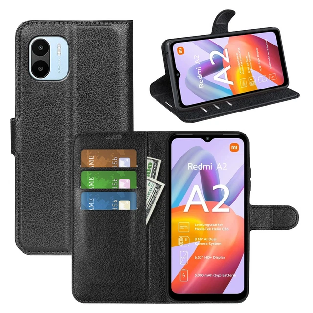 Coque pour Xiaomi Redmi A2 Étui Téléphone Portable Housse Pliante Rabattable