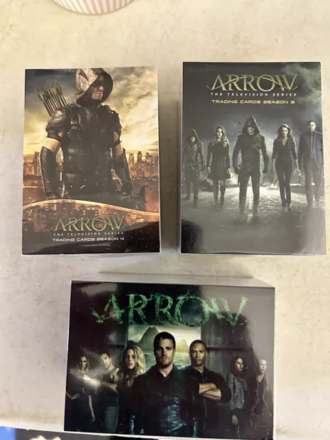 The Arrow Season 2, 3 & 4 Complete Base Sets For EBay Member jonatut21