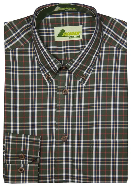 Skogen® camicia sportiva per il tempo libero uomo camicia da caccia camicia da caccia camicia forestale outdoor NUOVA