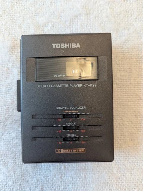 TOSHIBA KT-4129 PERSONAL Stereo Cassette Player £10.00